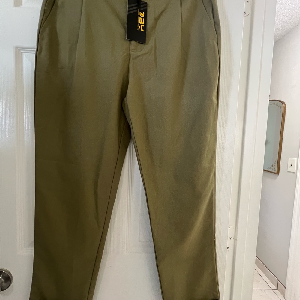 Men's olive green Pants